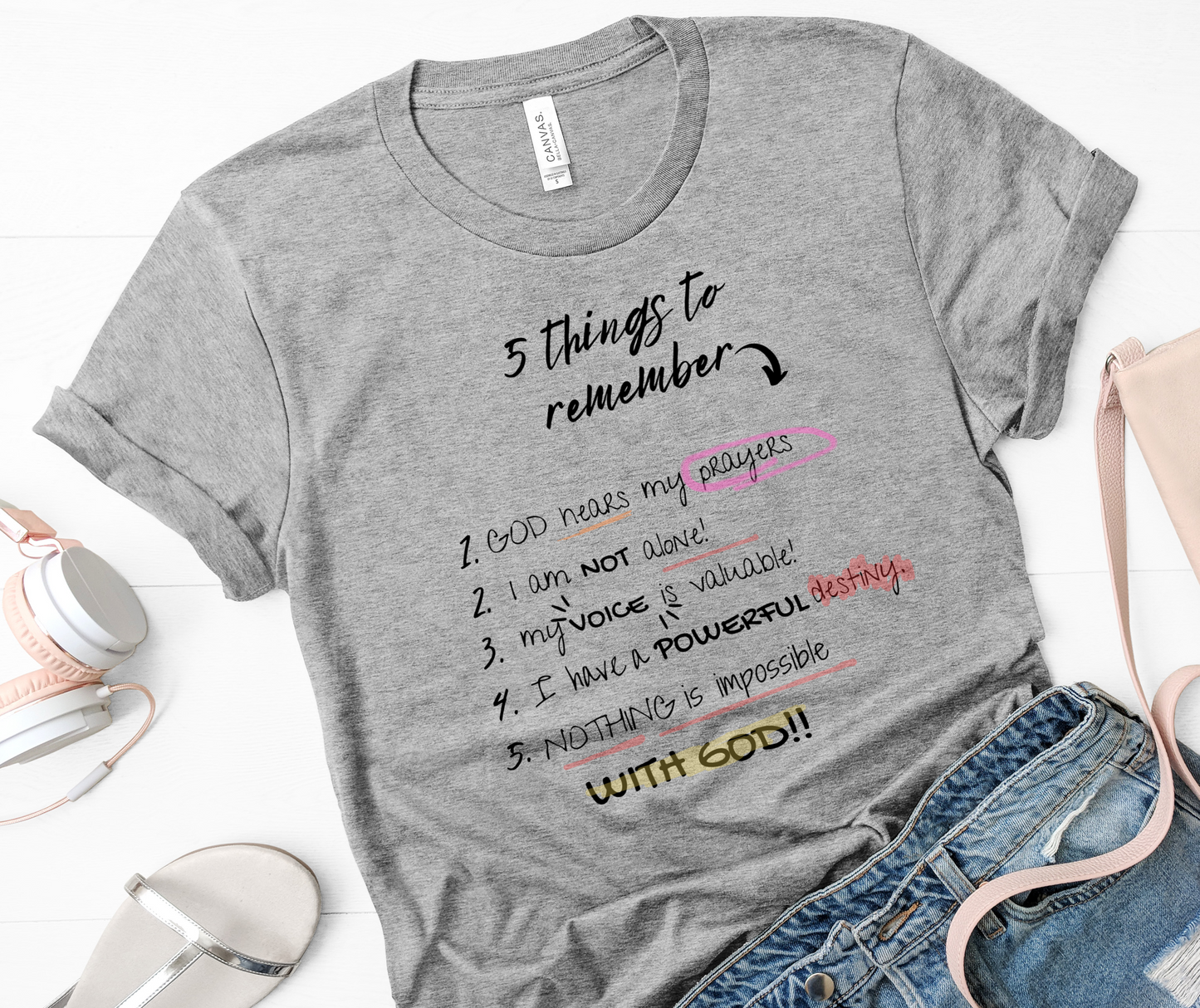 5 Things to Remember Women's T-Shirt