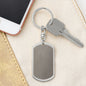 DOG TAG KEYCHAIN TEMPLATE