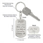 I loved you my whole Life Engravable Dog Tag Keychain