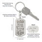 DAD HERO | ENGRAVED KEYCHAIN