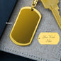 DOG TAG KEYCHAIN TEMPLATE