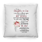 TO MY DAUGHTER IN LAW | MY DAUGHTER IN HEART | PILLOW | WHITE